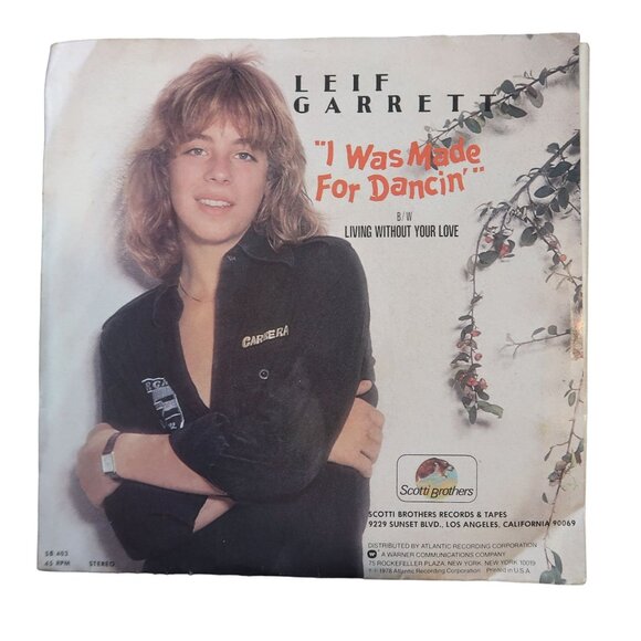 Leif Garrett"I Was Made For Dancin'" & "Living Without Your Love" 1978 Scotti Br - Picture 1 of 6
